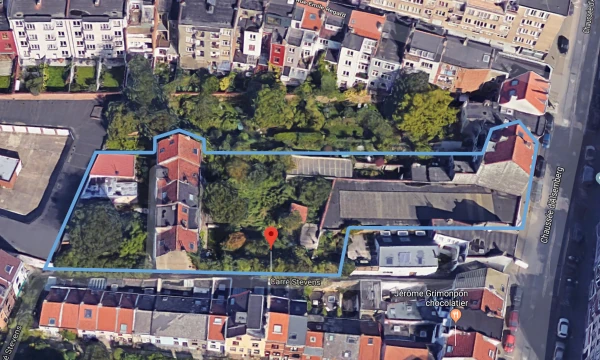 Uccle - En intérieur d’ilot